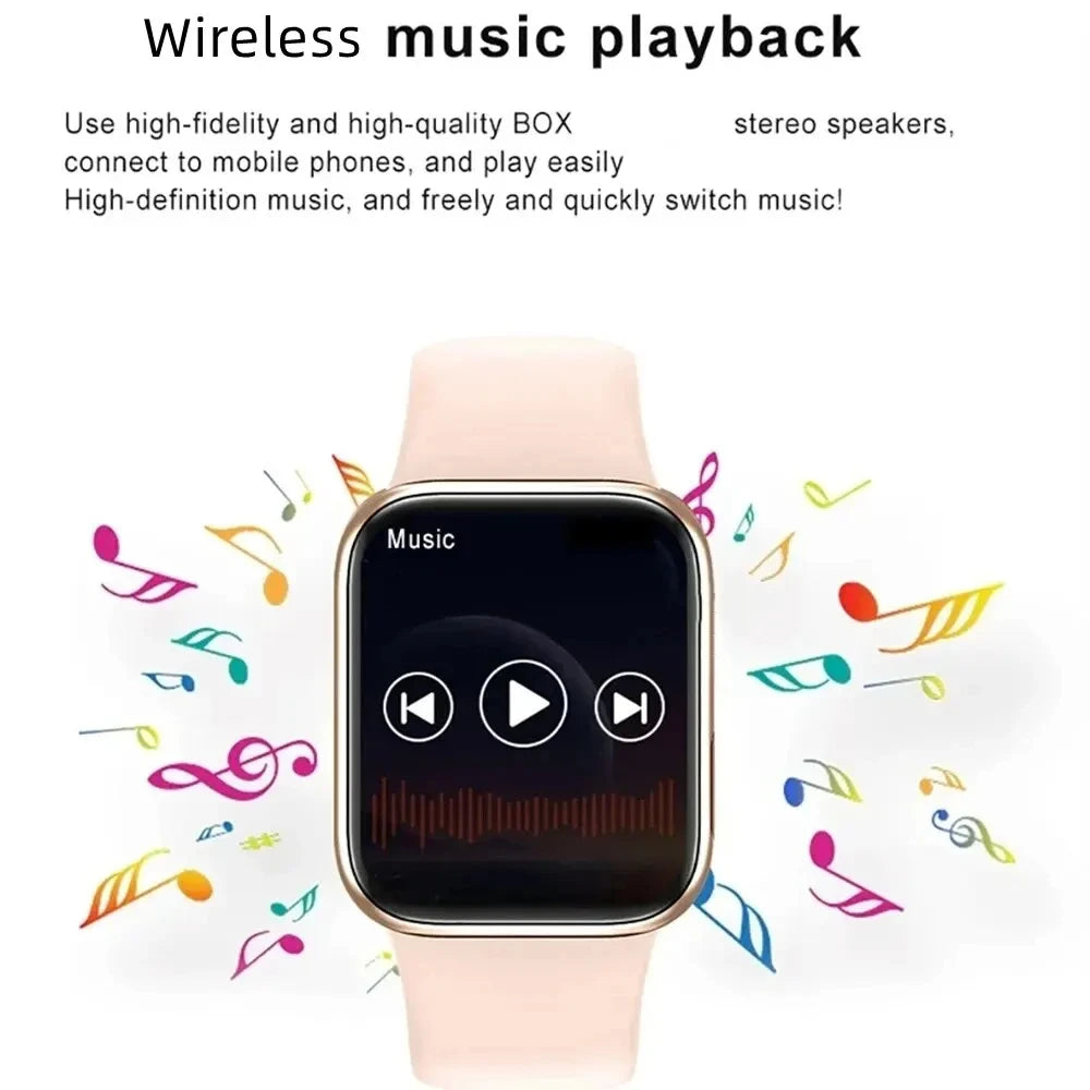 KESHUYOU Bluetooth Smart Watch Series 8 - Stylish Fitness Tracker