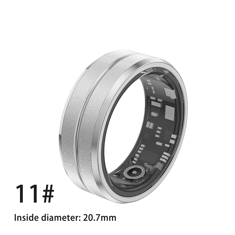 MISIRUN 2024 Smart Ring - Hjerte- og oksygenmonitor