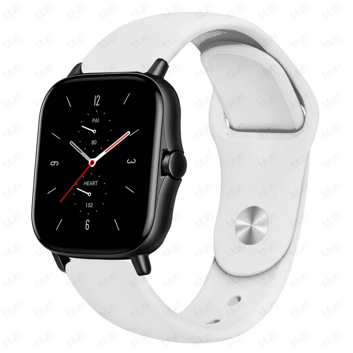 PEO 20mm/22mm silikonklokkerem for Amazfit GTS/GTR - Unisex erstatningsbånd