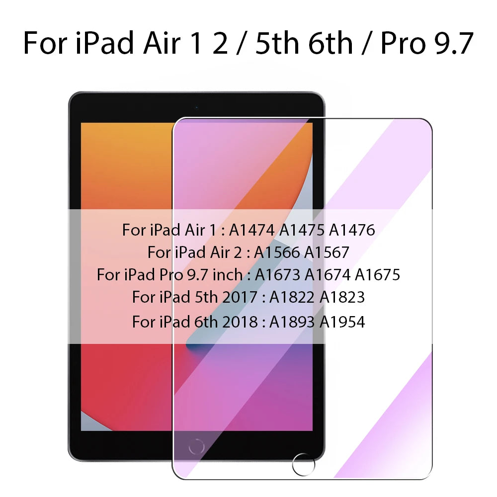 Game Falcon Tempered Glass Screen Protector for iPad Pro & Air