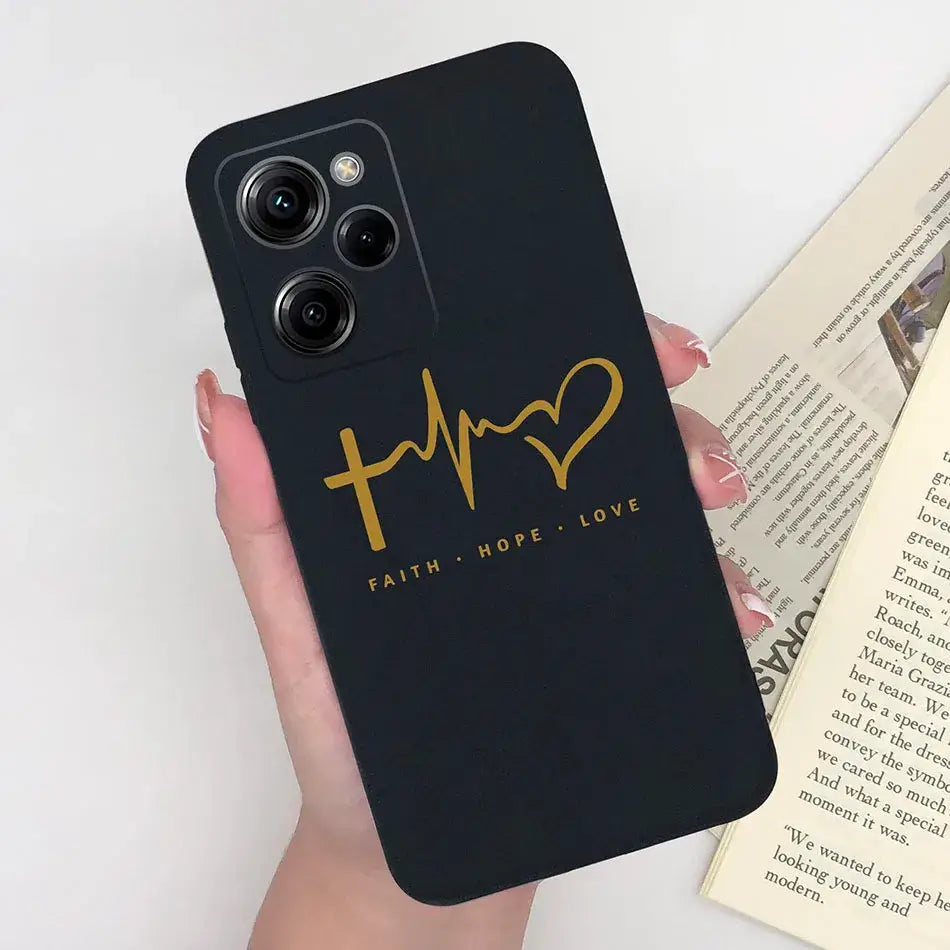 Trendy Silicone Phone Case For Xiaomi Poco X5 Pro 5G