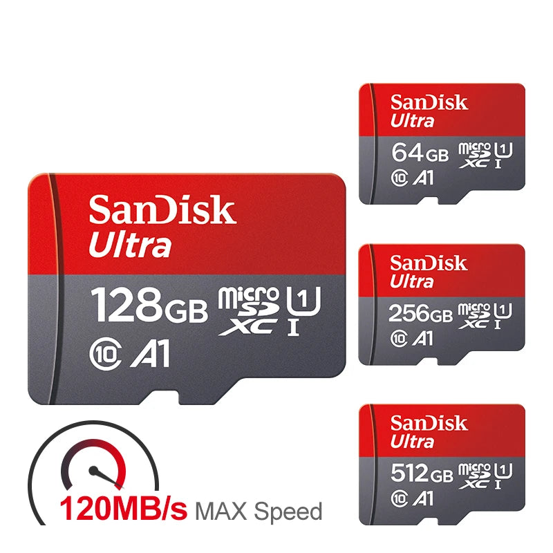 Scheda microSD SanDisk da 128 GB - Velocità A1 per prestazioni rapide