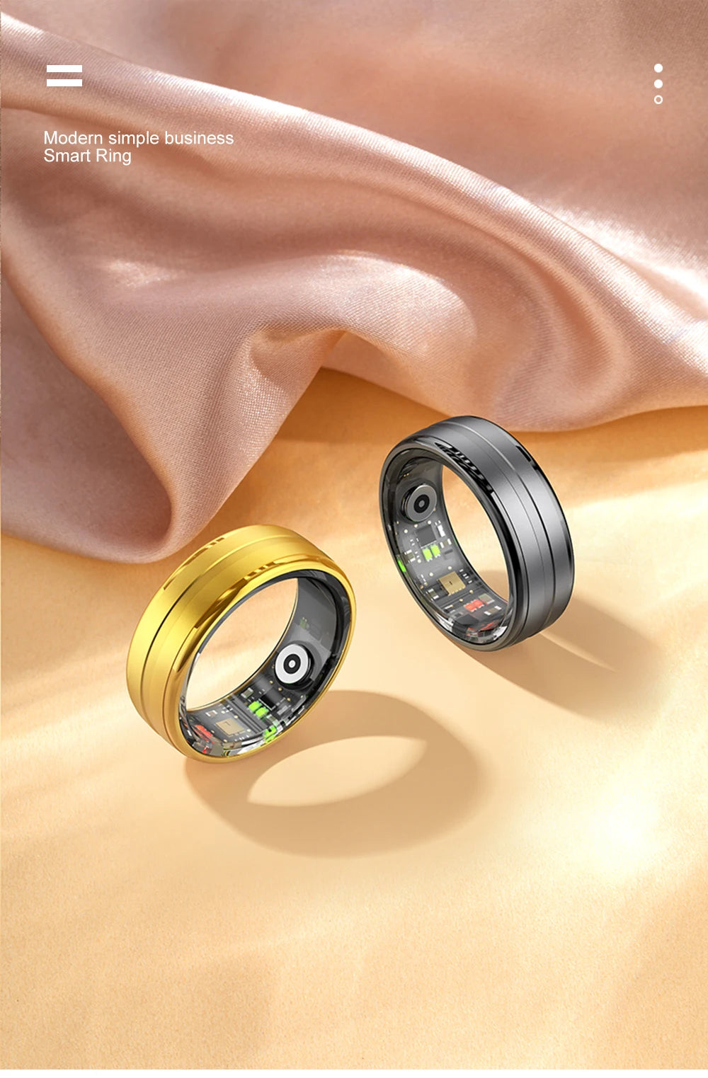 COLMI R06 Smart Ring - Heart Rate & Oxygen Monitor