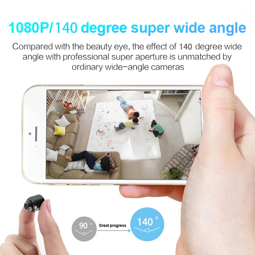X5 Mini HD 1080P WiFi Camera - Stylish Home Security Monitor