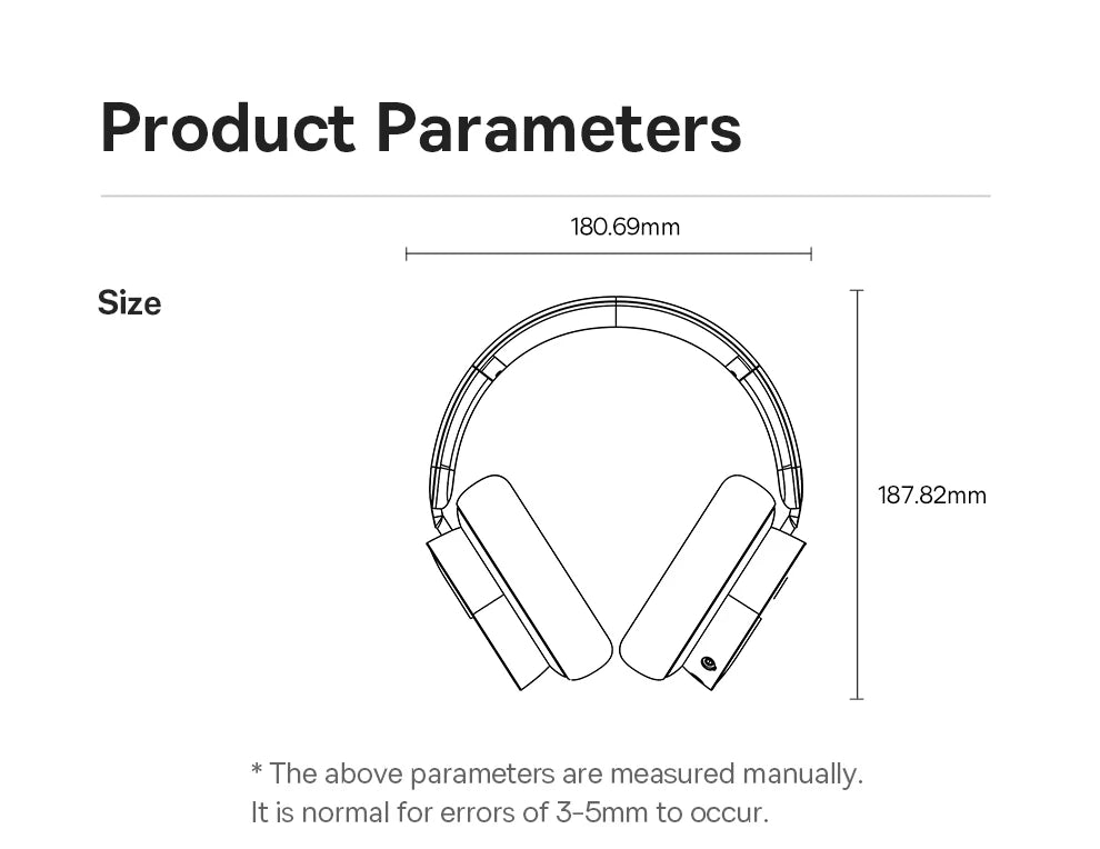 Baseus GH02 Gaming Wireless Headphones with 40-Hour Playtime