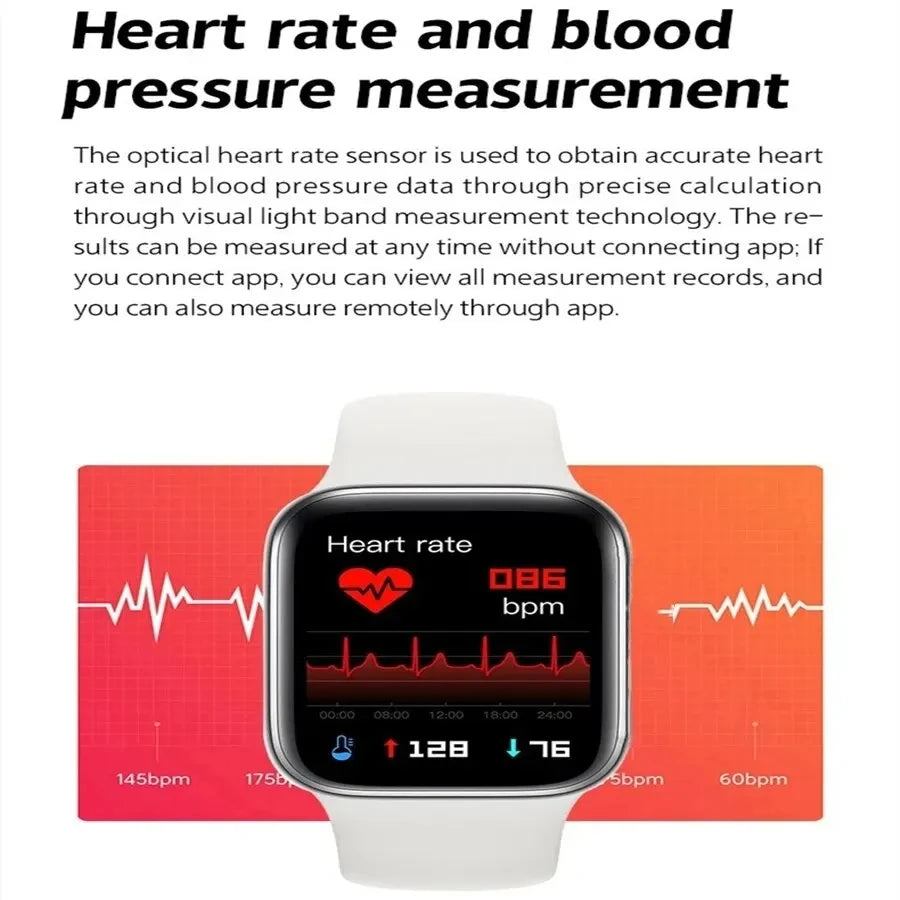 KESHUYOU Bluetooth Smart Watch Series 8 - Stylish Fitness Tracker