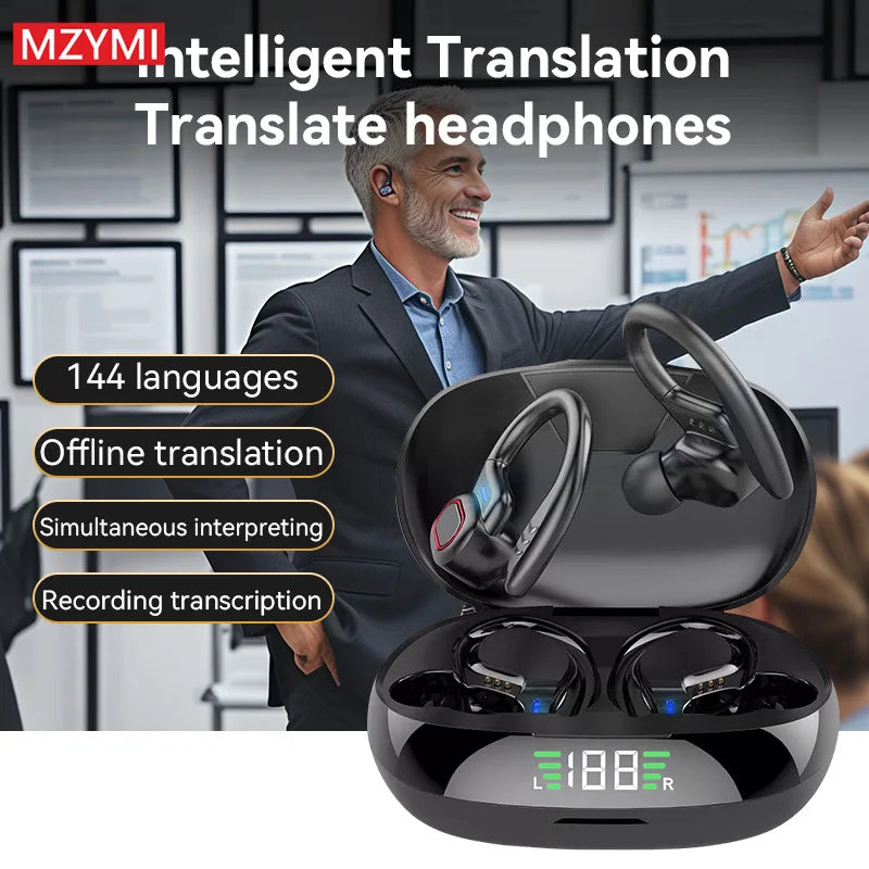 mzymi S730 TWS trådløse ørepropper - Bluetooth 5.3 vanntett design
