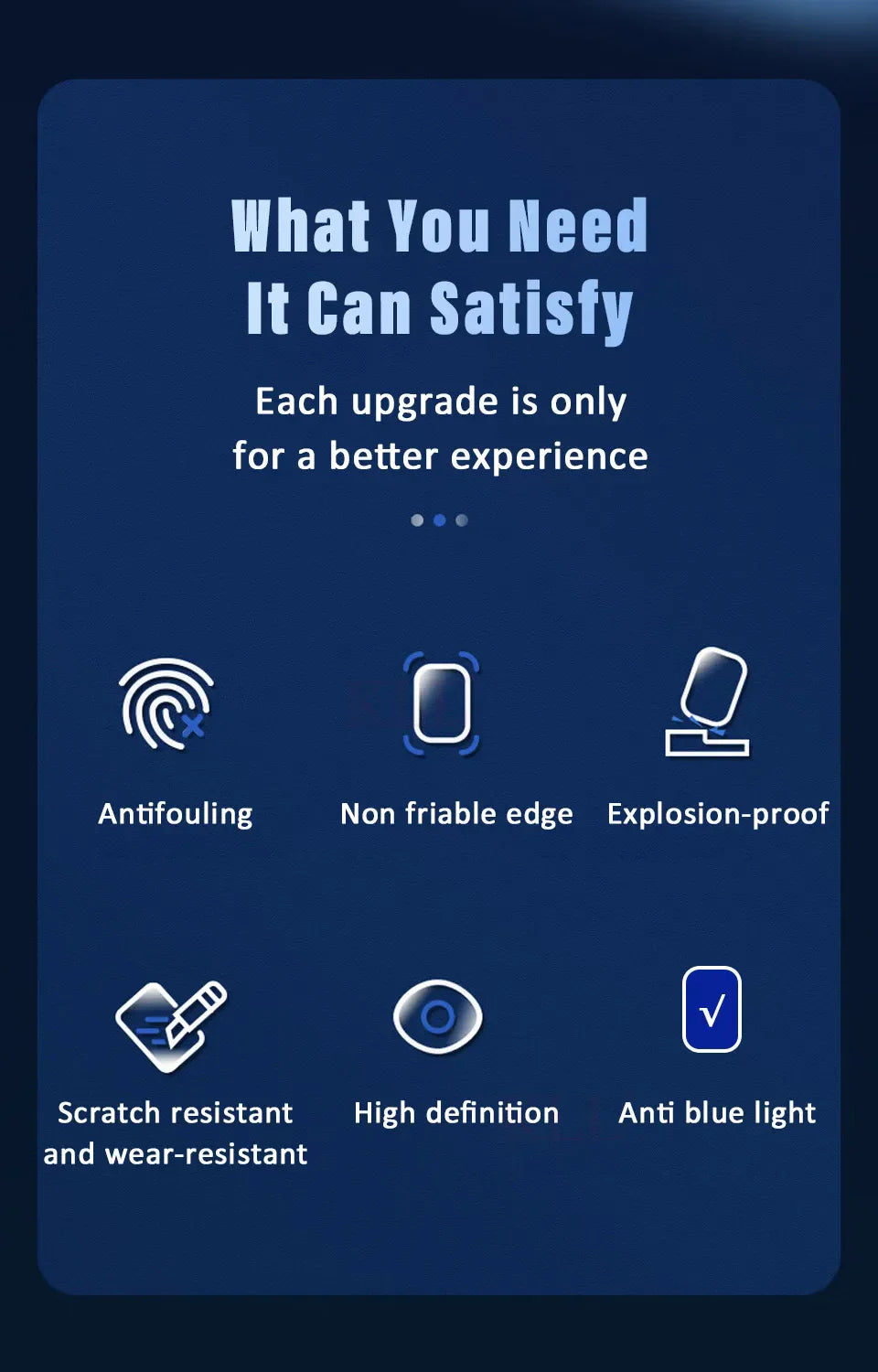 KLL Anti Blue Light Tempered Glass Screen Protector for Motorola G Series
