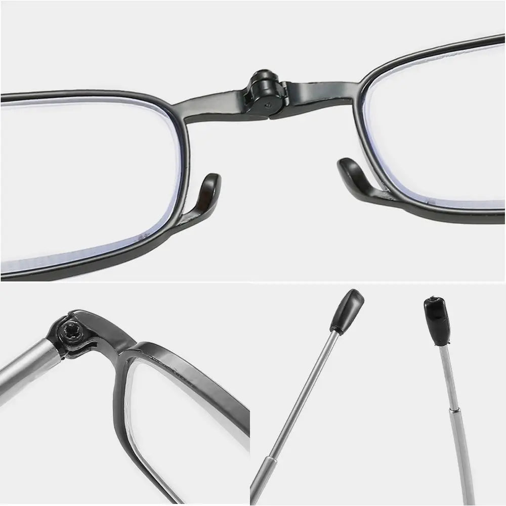 KLASSNUM Folding Anti Blue Light Reading Glasses - Stylish & Portable