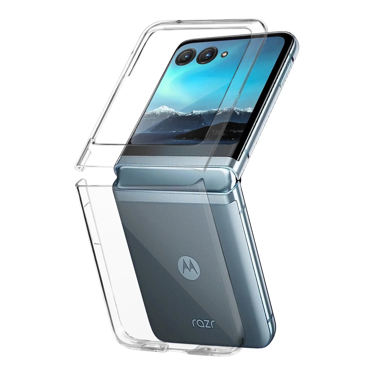 Shockproof Transparent Case for Motorola Razr 2022