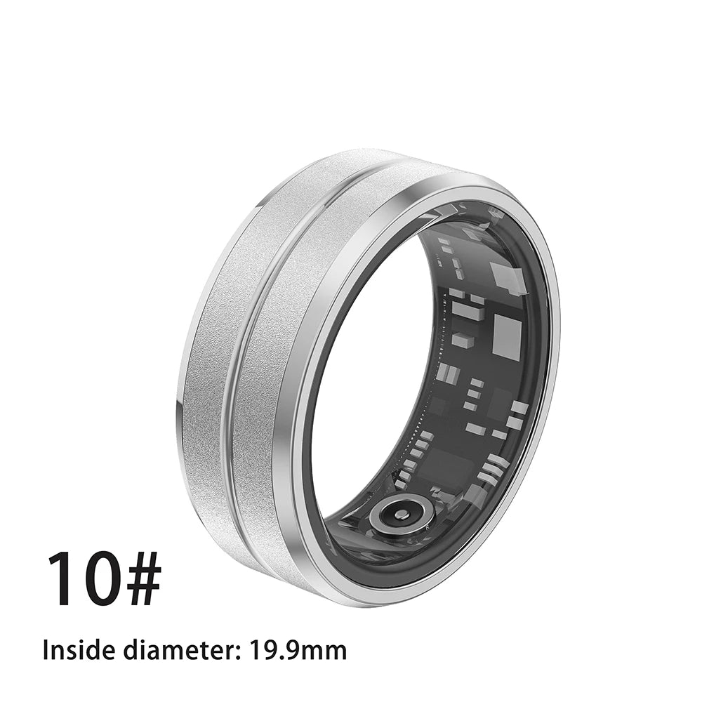 MISIRUN 2024 Smart Ring - Hjerte- og oksygenmonitor