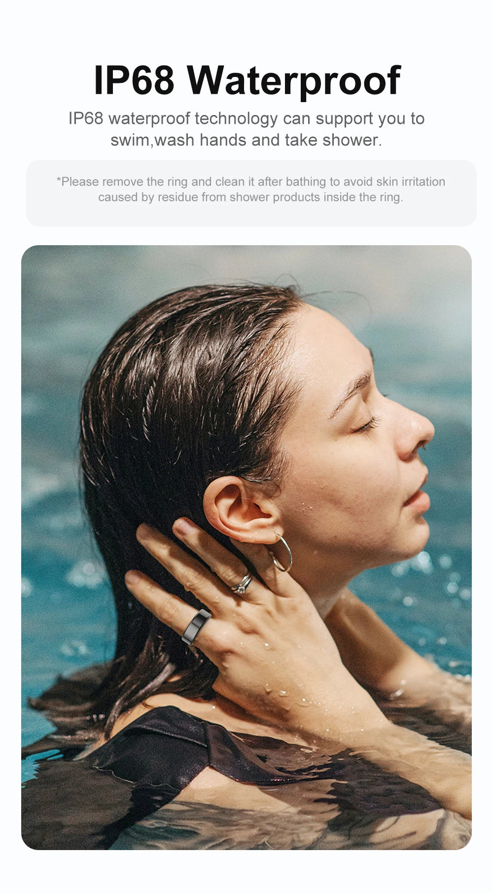 COLMI R02 Smart Ring - Waterproof Health Monitor & Tracker