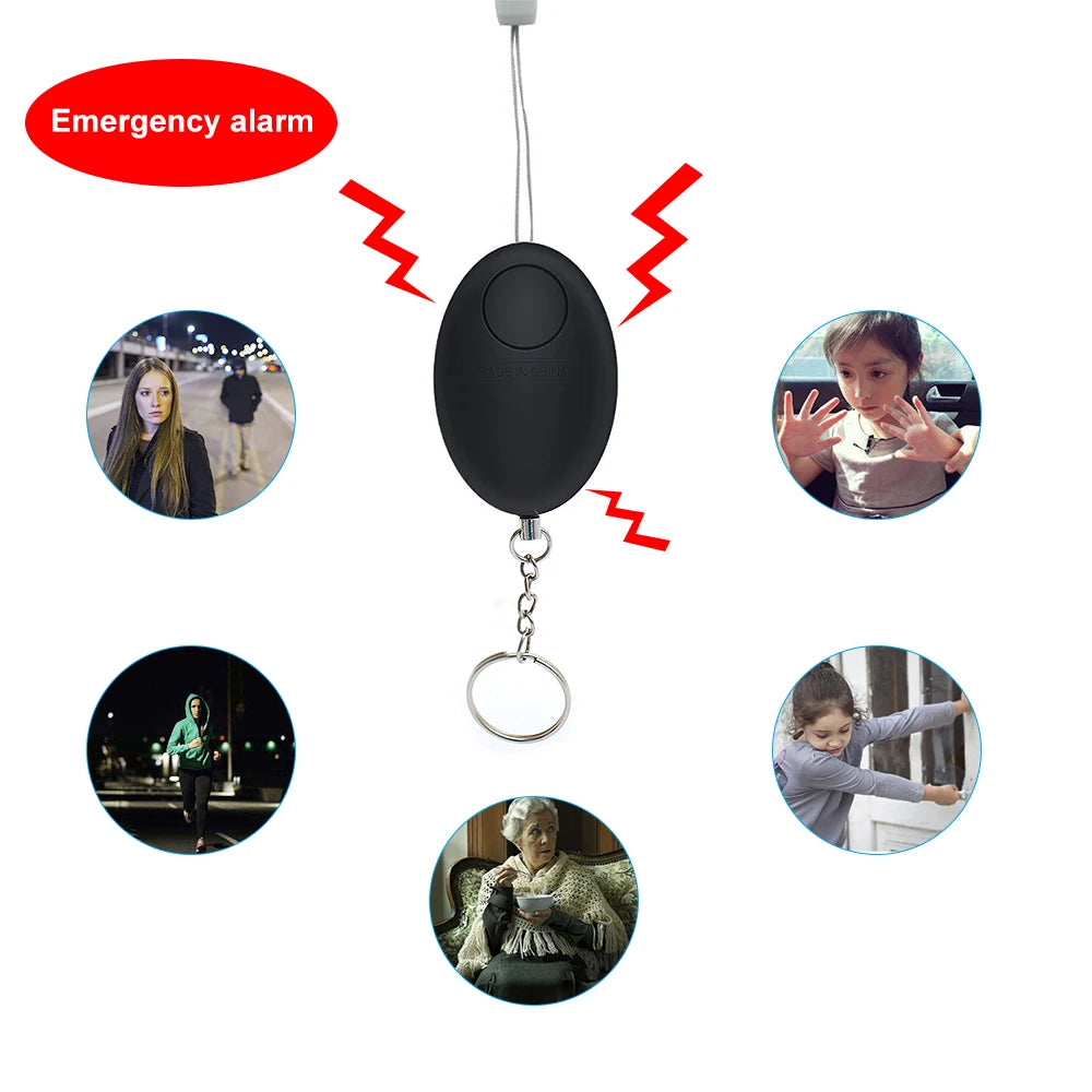 PEGATISAN 120dB Keychain Safety Alarm - Compact Personal Device