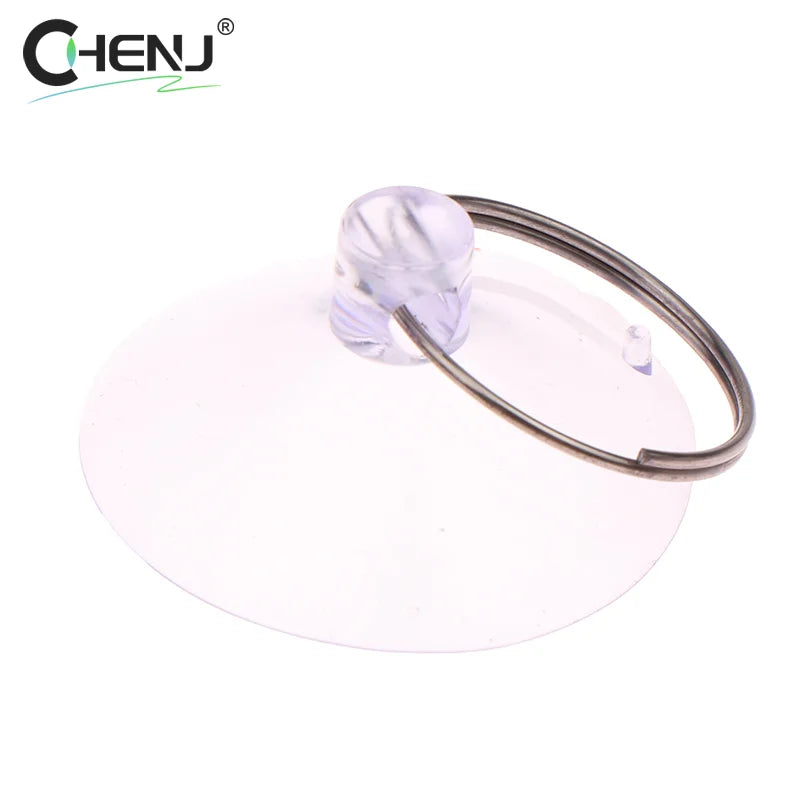 The Chenyu clear suction cup with a metal ring and central knob is perfect for phone repairs. Ideal for use with the 7pcs Metal Spudger Kit, it features the logo in the top left corner. Enjoy free shipping!.