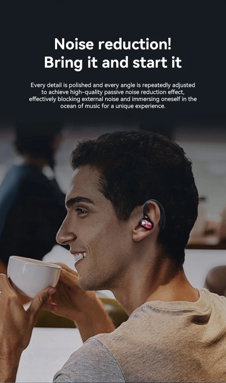 mzymi S730 TWS trådløse ørepropper - Bluetooth 5.3 vanntett design
