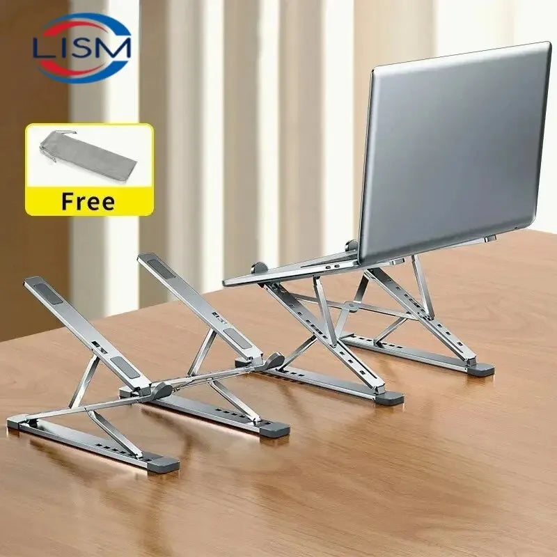 LISM N8 Laptop Stand - Foldable Aluminum Holder