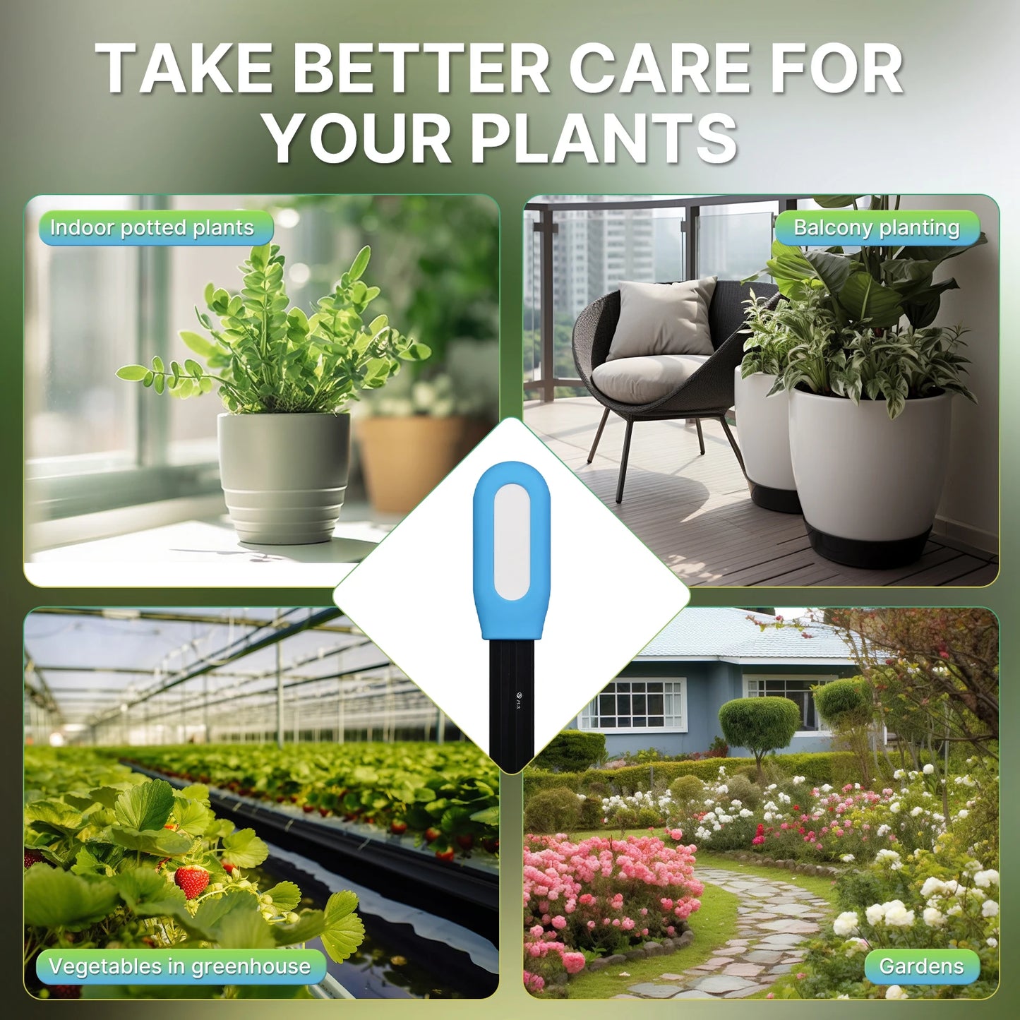 Tuya Smart Garden Soil Moisture Meter Monitor