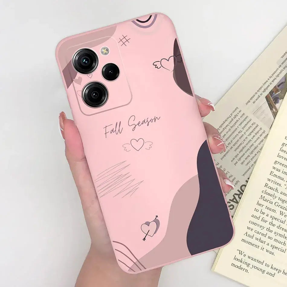 Trendy Silicone Phone Case For Xiaomi Poco X5 Pro 5G