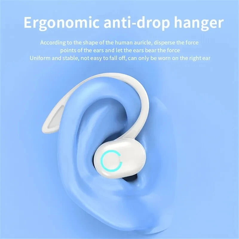 VIKEFON Bluetooth 5.2 Headset - Sport Ear Hook Design