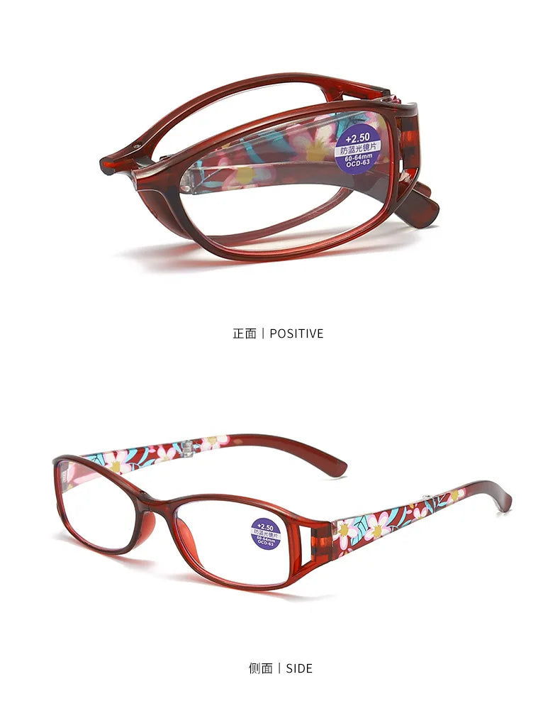 EOENKK Folding Reading Glasses - Stylish Anti-Blue Light Design