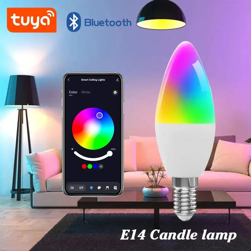 Shine-Tale E14 Smart LED Lamp - RGB Dimmable