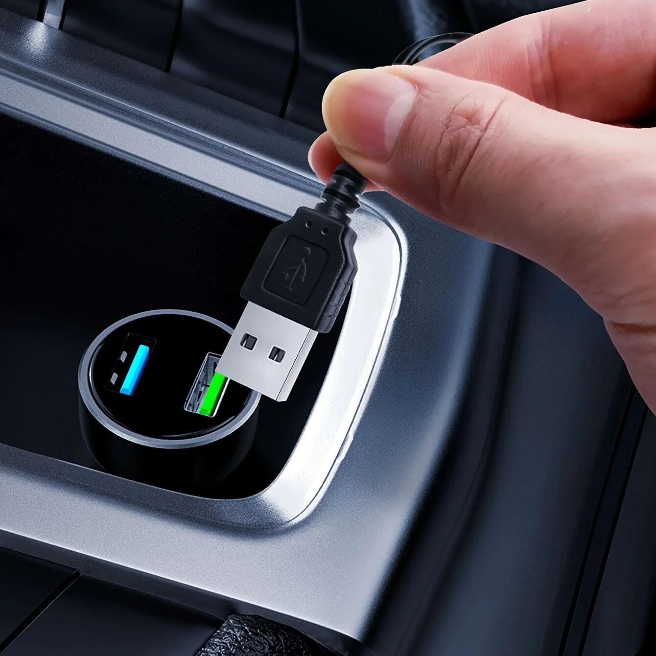 5M LED Car Interior Light USB Ambient Neon Strip EL