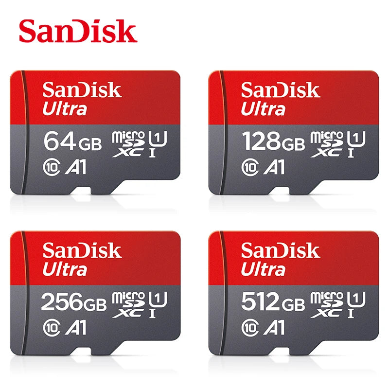 Scheda microSD SanDisk da 128 GB - Velocità A1 per prestazioni rapide