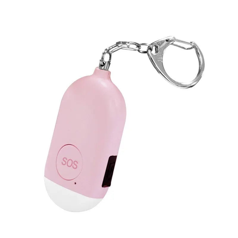 NoEnName Emergency SOS Personal Alarm Keychain - 130dB Alert