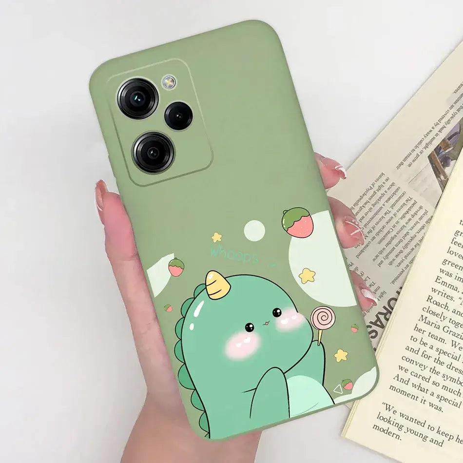 Trendy Silicone Phone Case For Xiaomi Poco X5 Pro 5G