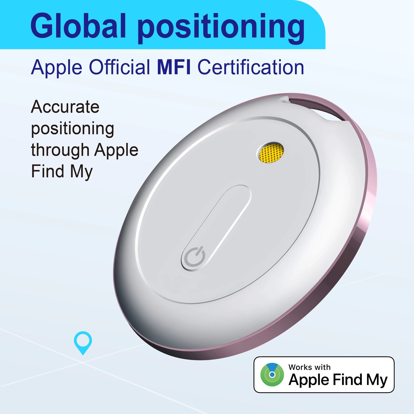 NoEnName Mini Bluetooth GPS Tracker - Uanstrengt lokalisering