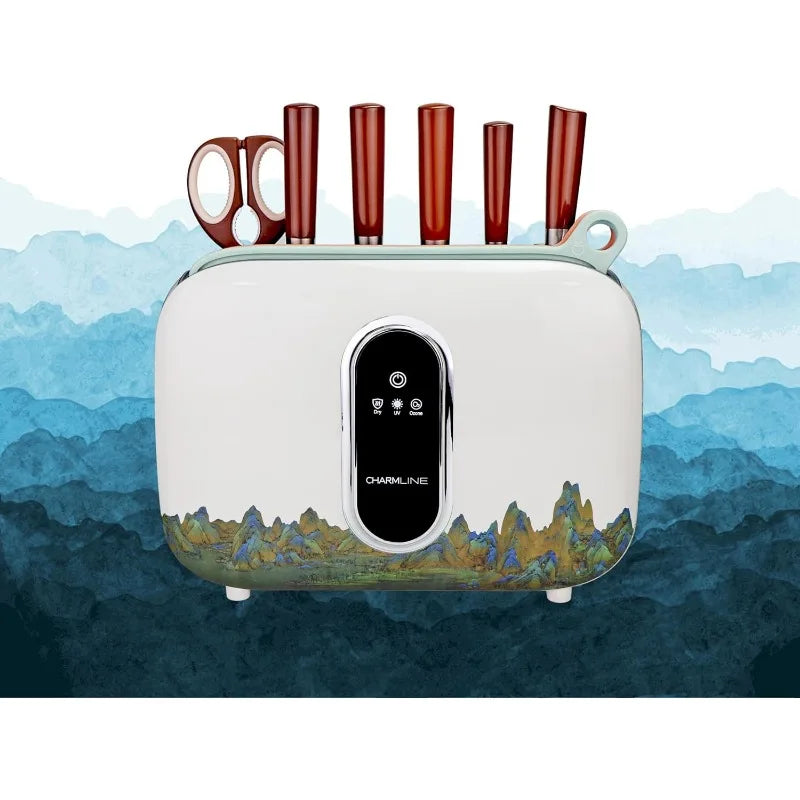 Charmline Smart Cutting Board Set with Knife Holder