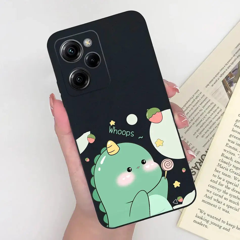Trendy Silicone Phone Case For Xiaomi Poco X5 Pro 5G