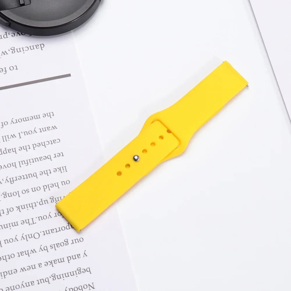 PEO 20mm/22mm silikonklokkerem for Amazfit GTS/GTR - Unisex erstatningsbånd
