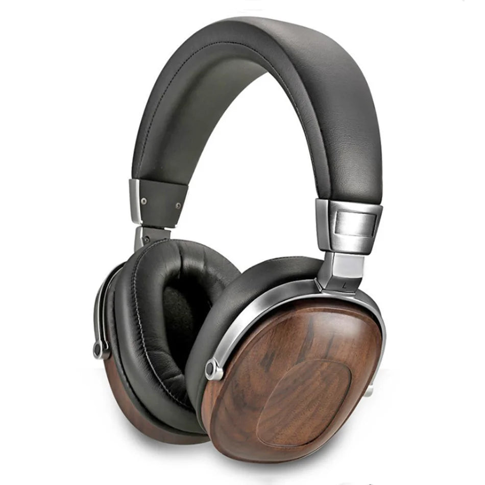B8 Walnut HIFI Headphones with 50mm Beryllium Drivers