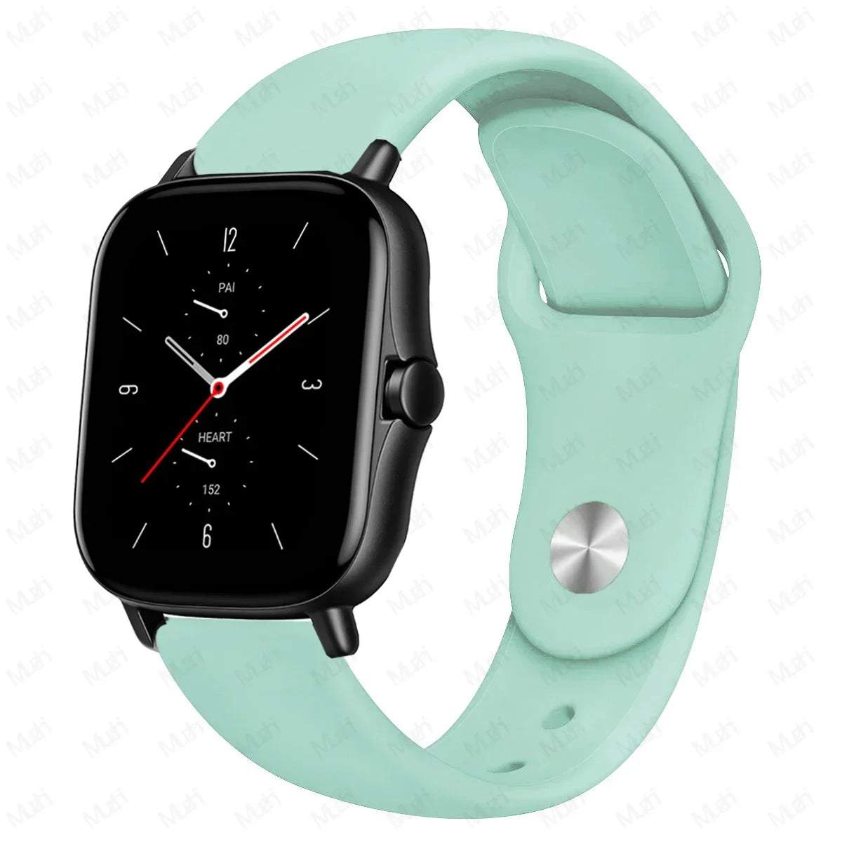 PEO 20mm/22mm silikonklokkerem for Amazfit GTS/GTR - Unisex erstatningsbånd