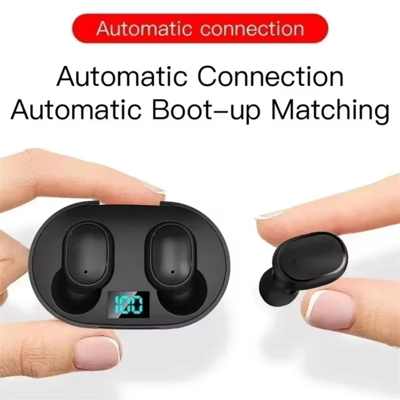 DAMORE TWS E6S Wireless Bluetooth Earphones with Noise Canceling