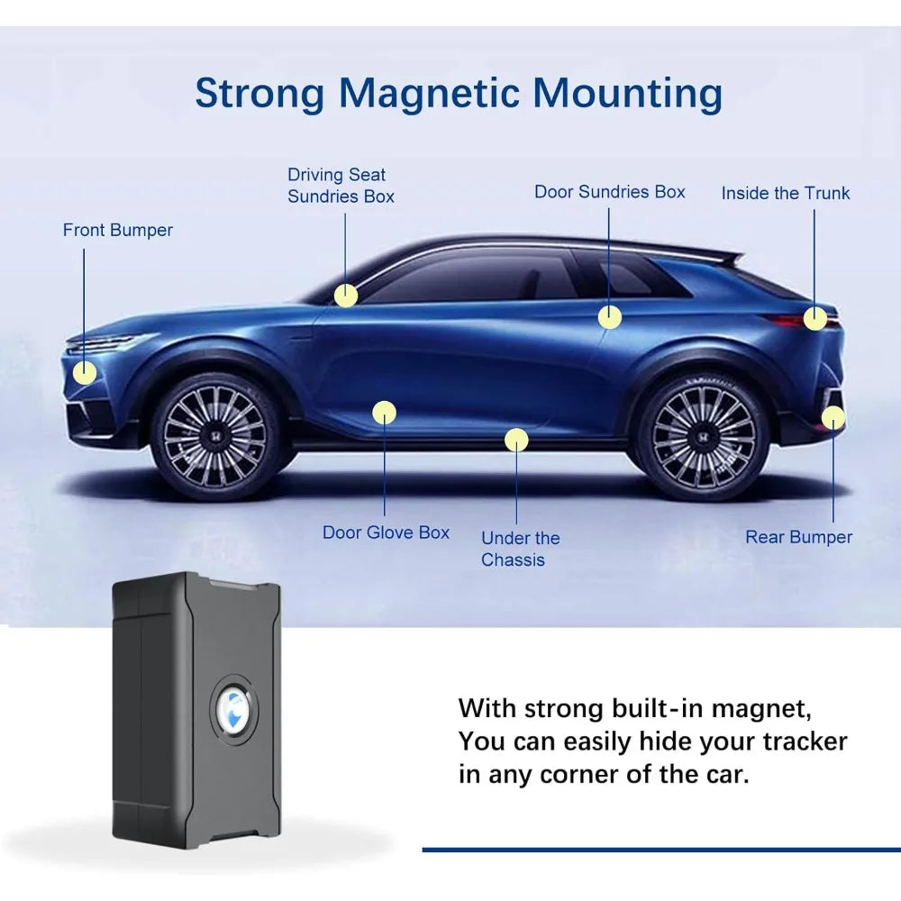 4G Real-Time GPS Tracker With 12-Month Battery Life