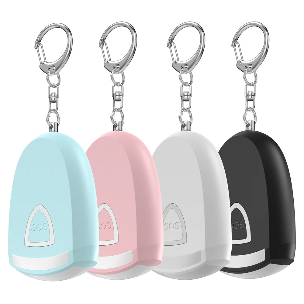 WYMECT Rechargeable Personal Alarm Keychain with Light