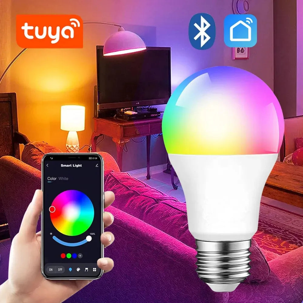 Tuya Bluetooth Smart-pære E27 - dimbar LED-pære med magisk lys