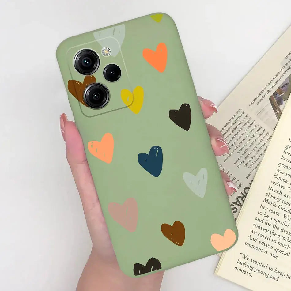 Trendy Silicone Phone Case For Xiaomi Poco X5 Pro 5G