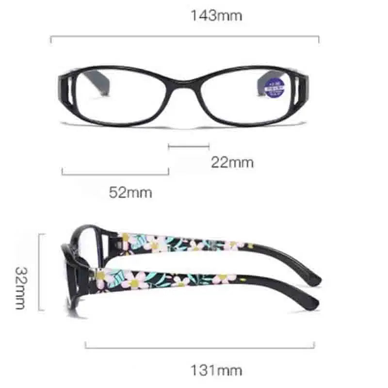 EOENKK Folding Reading Glasses - Stylish Anti-Blue Light Design
