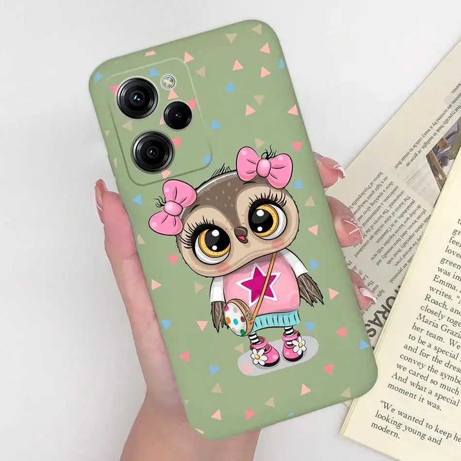 Trendy Silicone Phone Case For Xiaomi Poco X5 Pro 5G