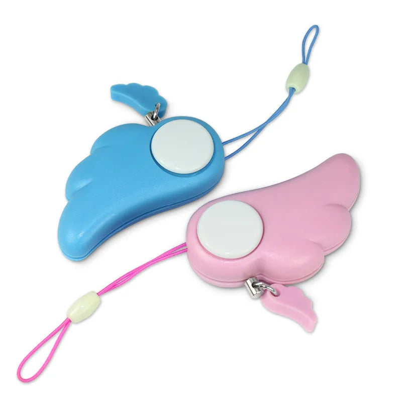 NoEnName 90dB Emergency Alarm Keychain For Personal Safety