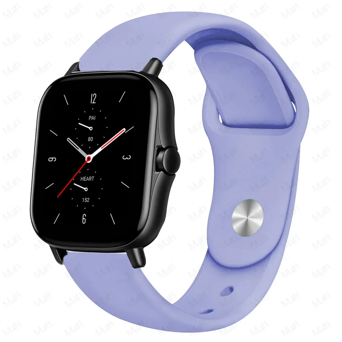 PEO 20mm/22mm silikonklokkerem for Amazfit GTS/GTR - Unisex erstatningsbånd