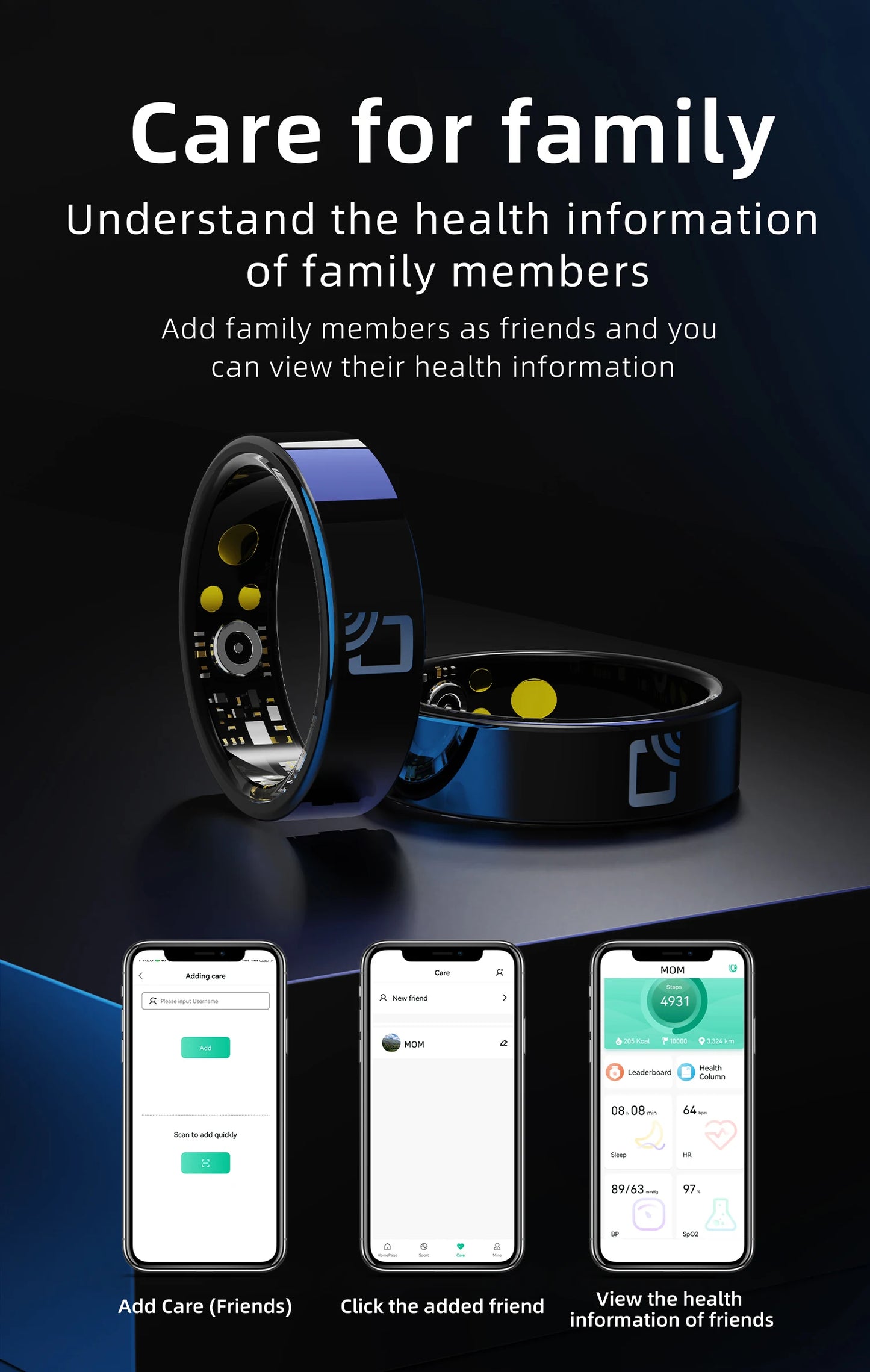 R20 Smart Ring: Vanntett treningssporing og søvnmonitor