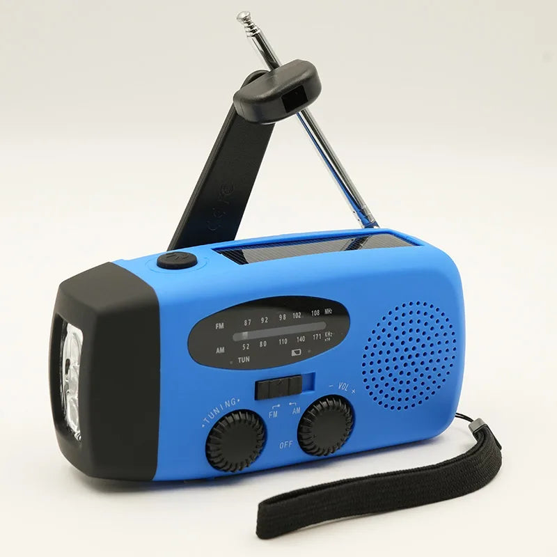 MCC Emergency Solar Hand Crank Radio with Power Bank