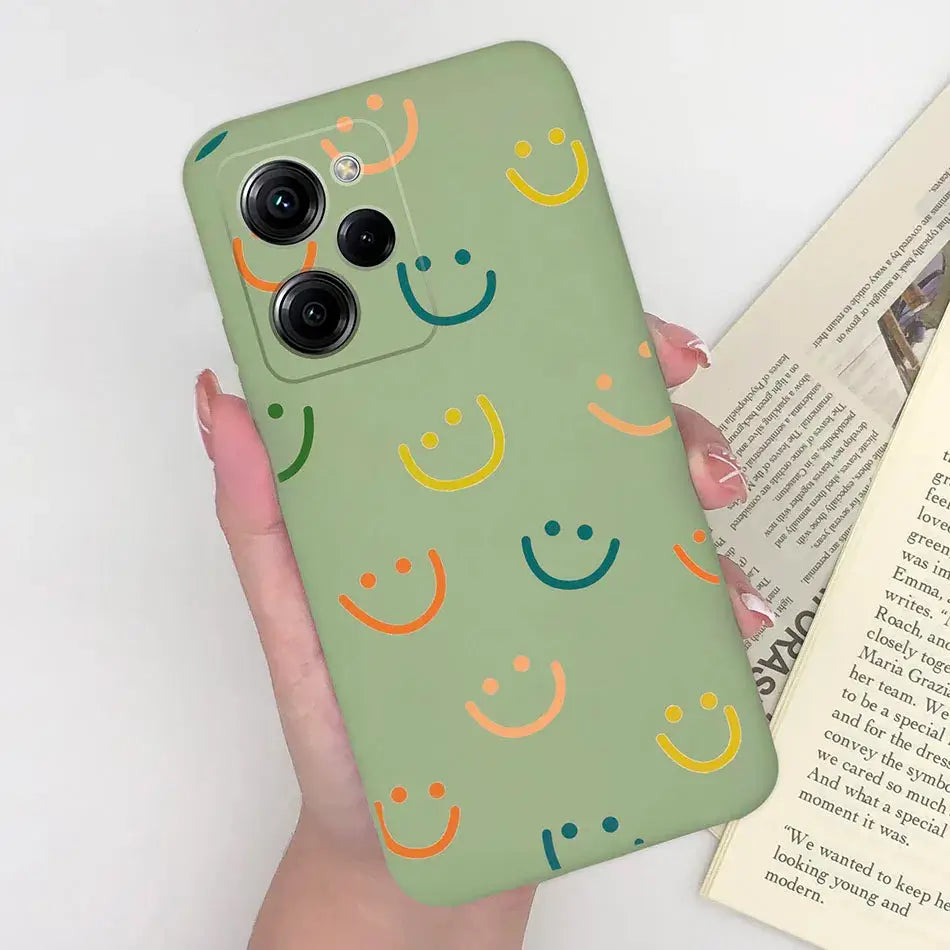 Trendy Silicone Phone Case For Xiaomi Poco X5 Pro 5G