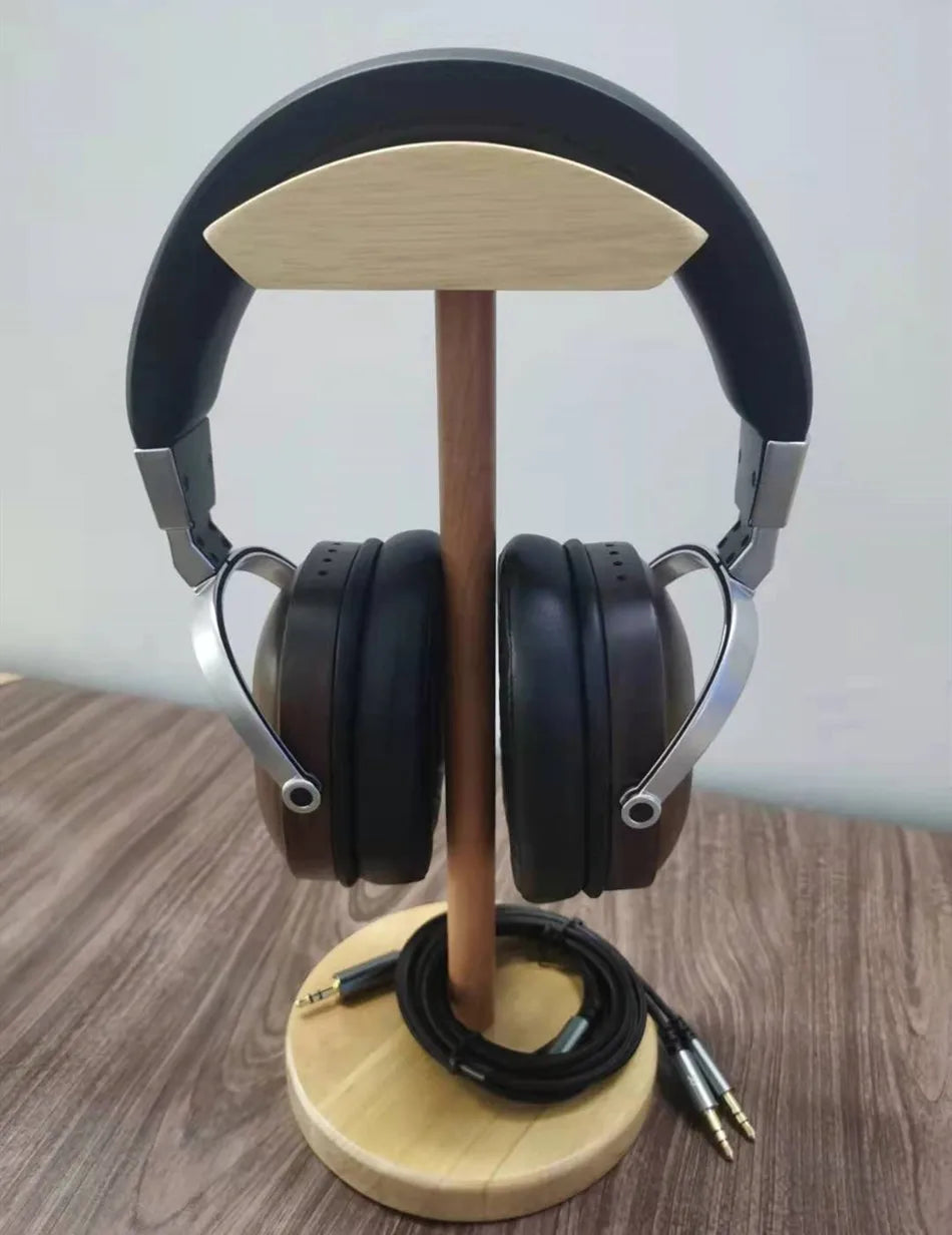 B8 Walnut HIFI Headphones with 50mm Beryllium Drivers