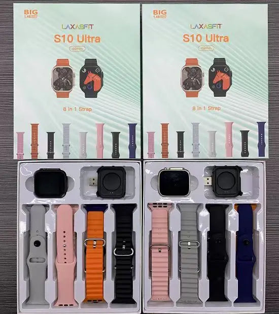 XMSJ 2024 Smartwatch with 2.2" AMOLED Screen & ECG Modes