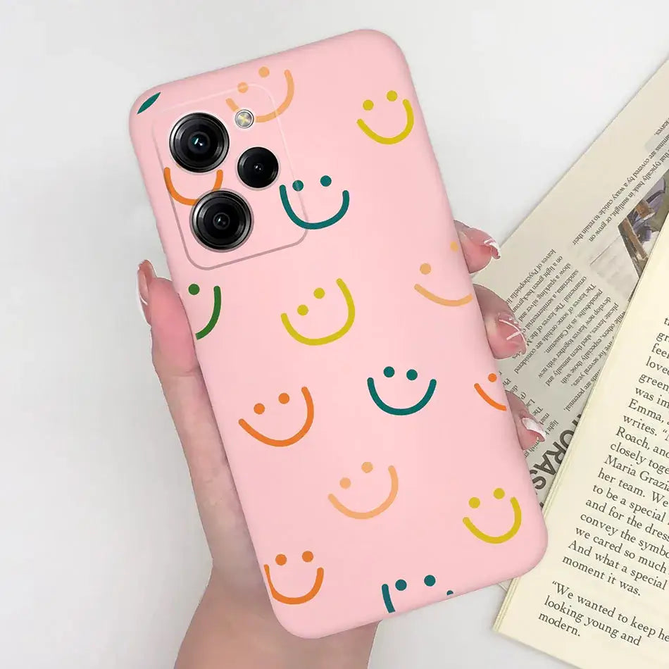Trendy Silicone Phone Case For Xiaomi Poco X5 Pro 5G